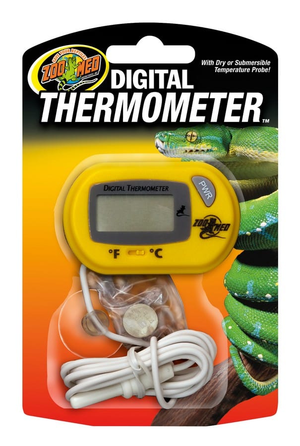ZOO MED Thermomètre Numérique pour Reptiles