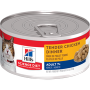 Hill's Science Diet - Chat Senior 7+ Pâté de Poulet Tendre - Nourriture Humide pour Chats