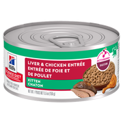 Hill's Science Diet - Chaton Pâté de Foie et Poulet - Nourriture Humide pour Chats