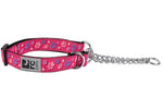Voir l’image dans la galerie, RCP Collier Dressage Motif XS Traces de Pattes Rose