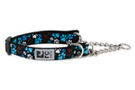 Voir l’image dans la galerie, *RCP Collier Dressage Motif S Pattes Chocolat