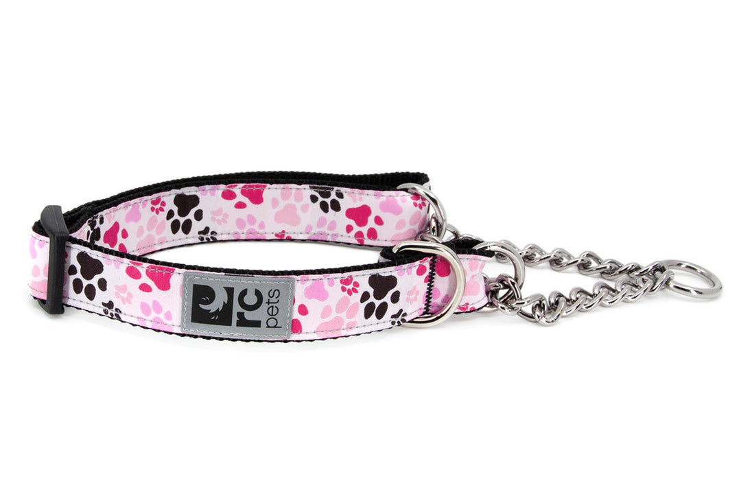 *RCP Collier Dressage Motif L Pattes Rose Pâle