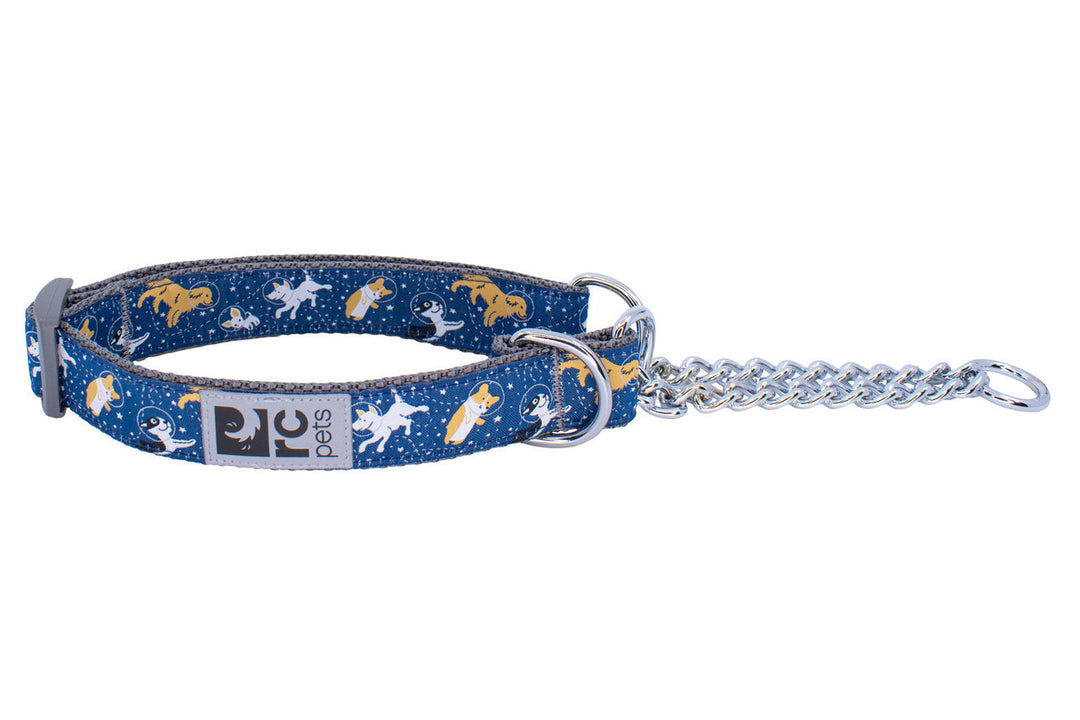 *RCP Collier Dressage Motif XS Chiens Astronautes
