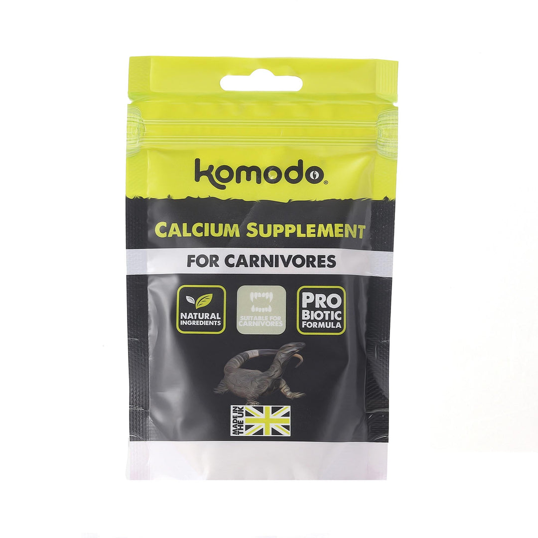 KOMODO Supplément Calcium Herbivore 135g pour Reptiles