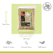 KOMODO Substrat de Tremble 6L pour Reptiles