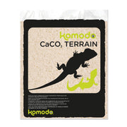 KOMODO Sable de Caco Blanc 4kg pour Reptiles