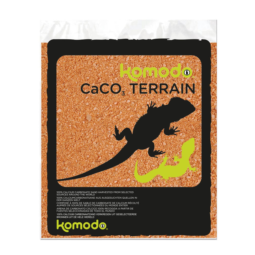 KOMODO Sable de Caco Terracotta 4kg pour Reptiles