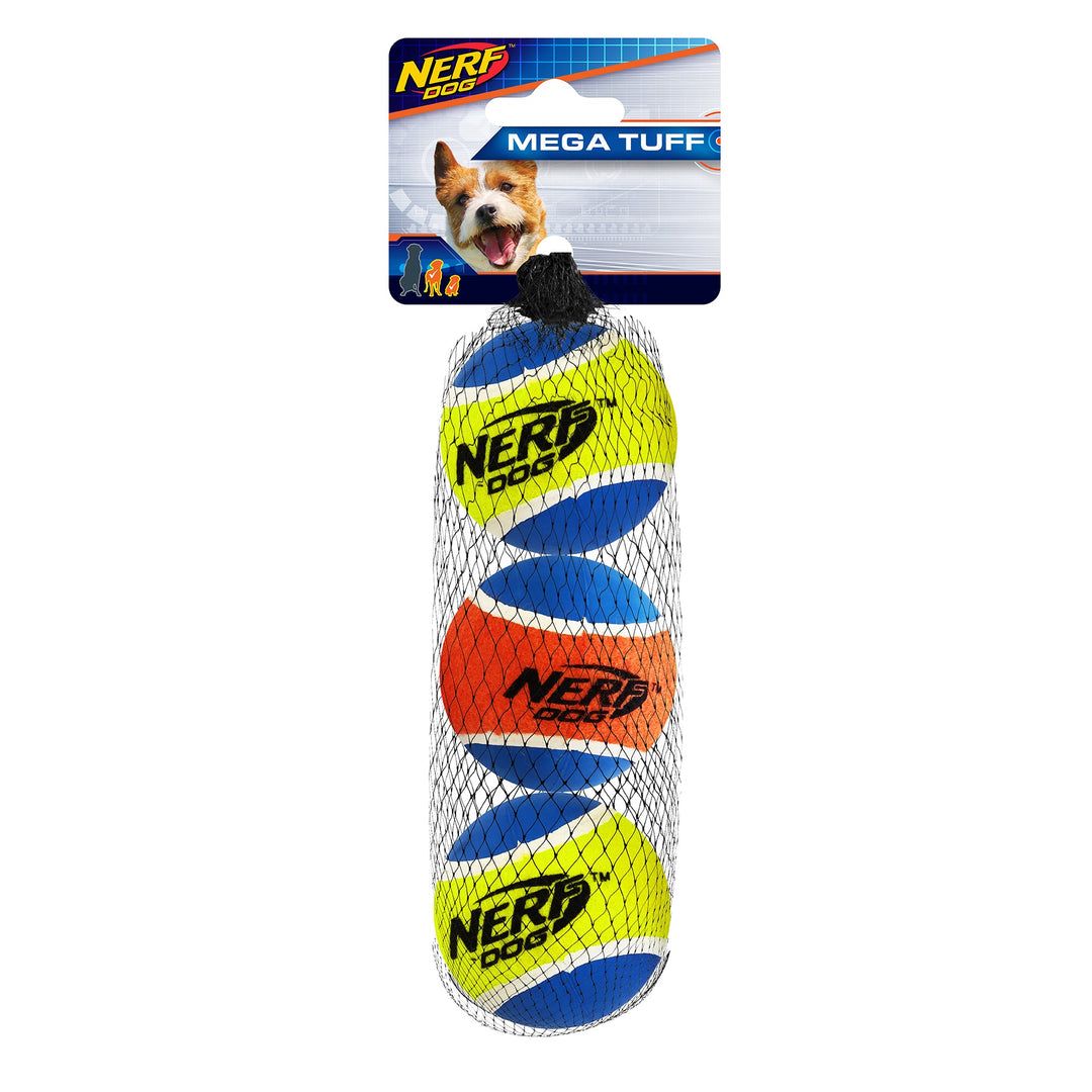 Nerf Dog - Balles Résistantes - Jouet à Lancer et à Rapporter pour Chiens