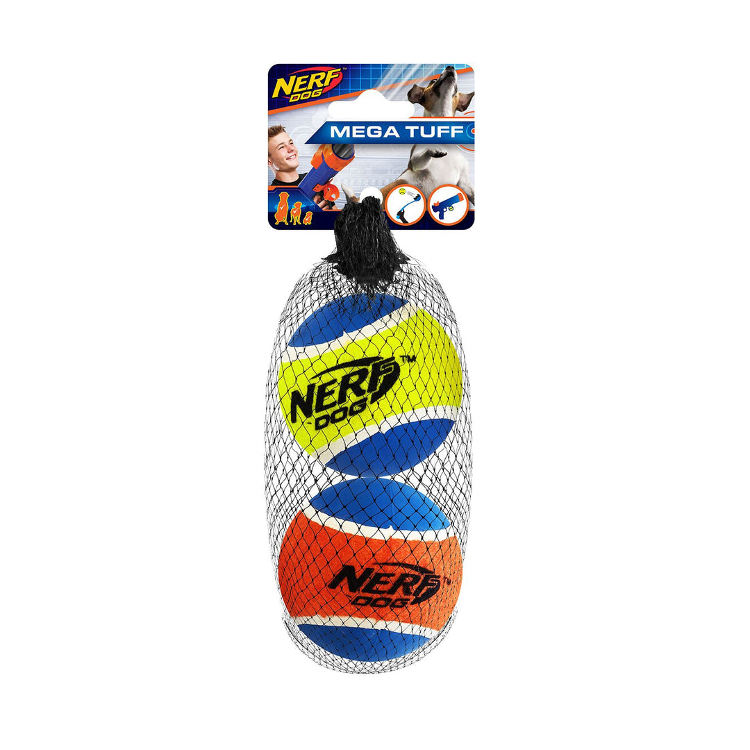 Nerf Dog - Balles Résistantes - Jouet à Lancer et à Rapporter pour Chiens