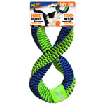 Voir l’image dans la galerie, Nerf Dog - Jouet Scoubidou Carré en Forme de 8 à Tirer Pour Chiens, 25 cm