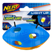 Nerf Dog - Football à Frapper Contenant une Ampoule à DEL - Jouet à Lancer et à Rapporter pour Chiens