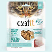 Catit - Poisson Océanique à Chair Blanche - Gâteries Lyophilisées Sans Grains pour Chats