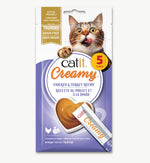 Voir l’image dans la galerie, Catit Creamy - Poulet et Dinde - Gâteries à Lécher Sans Grains pour Chats