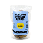 Wawwaw - Morceaux d'Oreilles de Porc - Gâteries Déshydratées pour Chiens