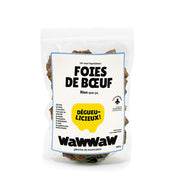 Wawwaw - Foies de Boeuf - Gâteries Lyophilisées pour Chiens