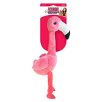 Voir l’image dans la galerie, Kong - Shakers Honkers Flamant - Jouet en Peluche avec Couineur pour Rapporter et Tirer pour Chiens