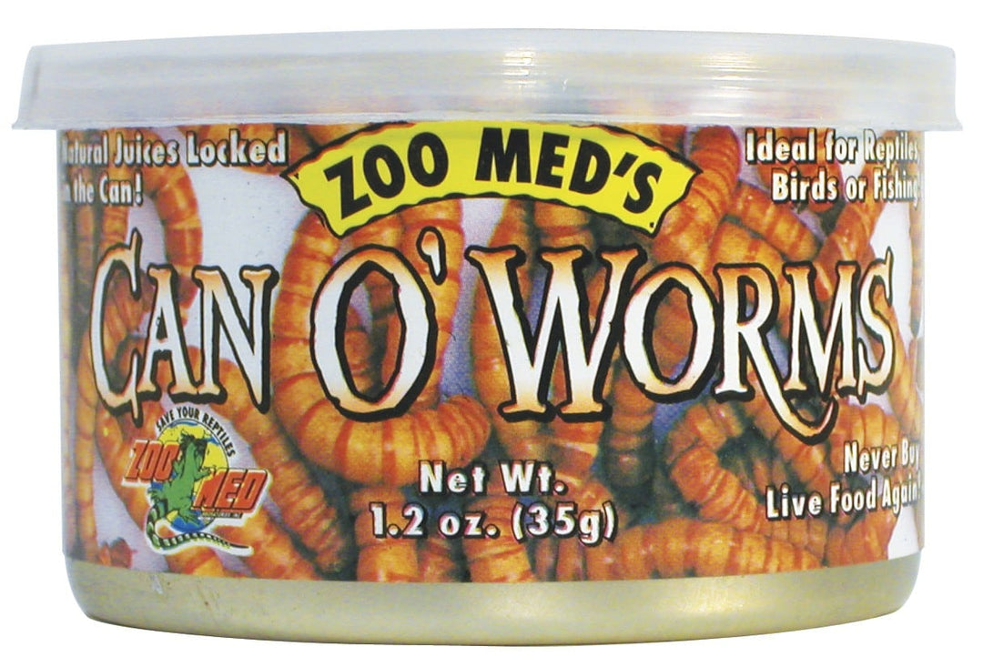 ZOO MED Nourriture Reptile Can O' Worms 1.2oz