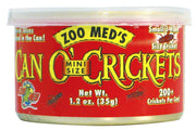 ZOO MED Nourriture Reptile Can O' Mini Crickets 1.2oz