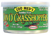 ZOO MED Nourriture Reptile Can O' Grasshoppers 1.2oz