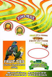 ZOO-MAX Nourriture Fruit-Ties Conure 250g