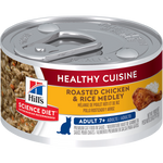 Voir l’image dans la galerie, Hill's Science Diet Cuisine Santé - Ragoût de Poulet Rôti et Riz - Nourriture Humide pour Chats Adultes 7+ Ans