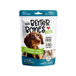 Voir l’image dans la galerie, Zeus Better Bones - Mini Os Saveur de Beurre d'Arachide - Gâteries Sans Cuir Brut pour Chiens