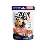 Voir l’image dans la galerie, Zeus Better Bones - Bâtonnets Torsadés Saveur de Saumon Enrobés de Poulet - Gâteries Sans Cuir Brut pour Chiens