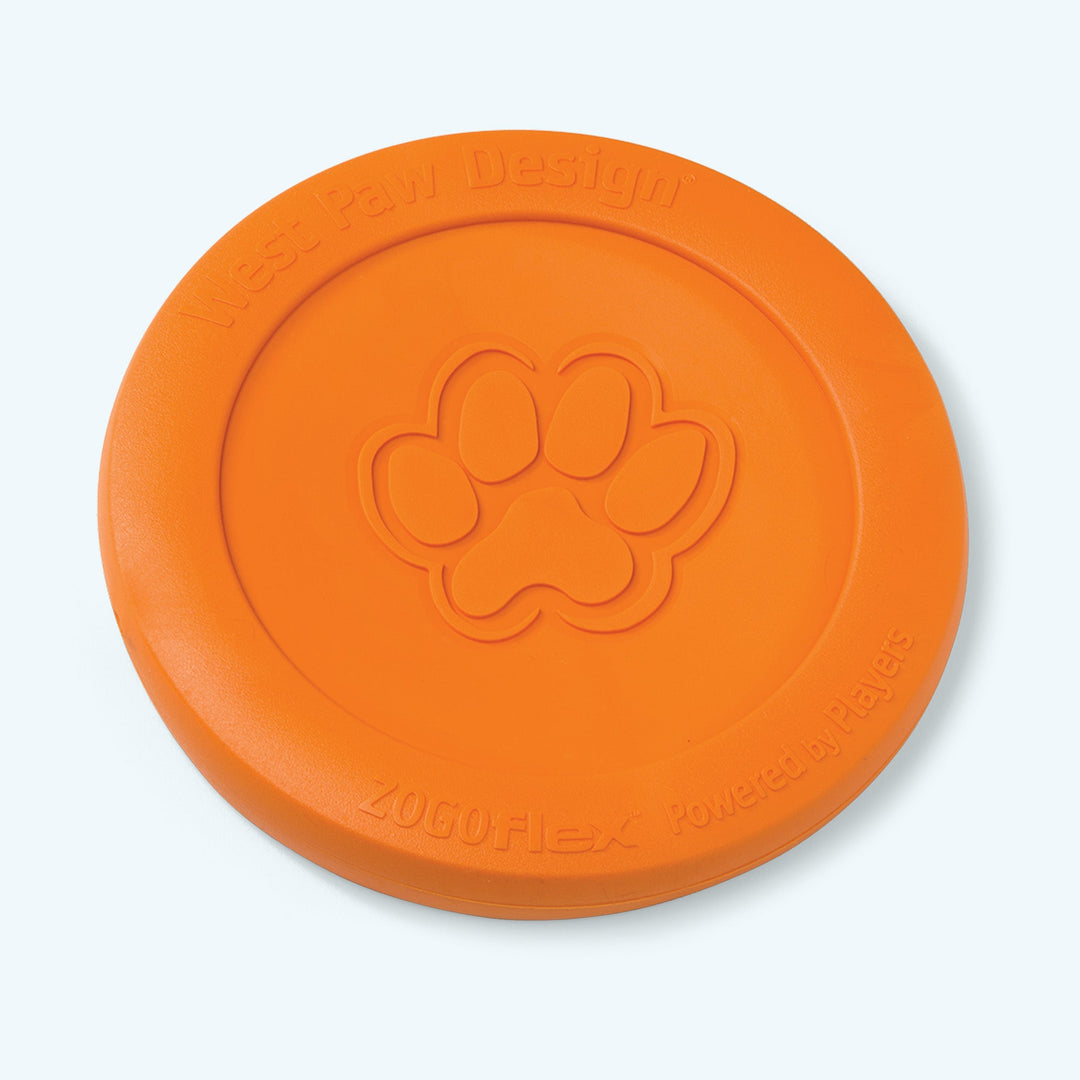 WEST PAW Jouet Chien Zogoflex Zisc Orange L