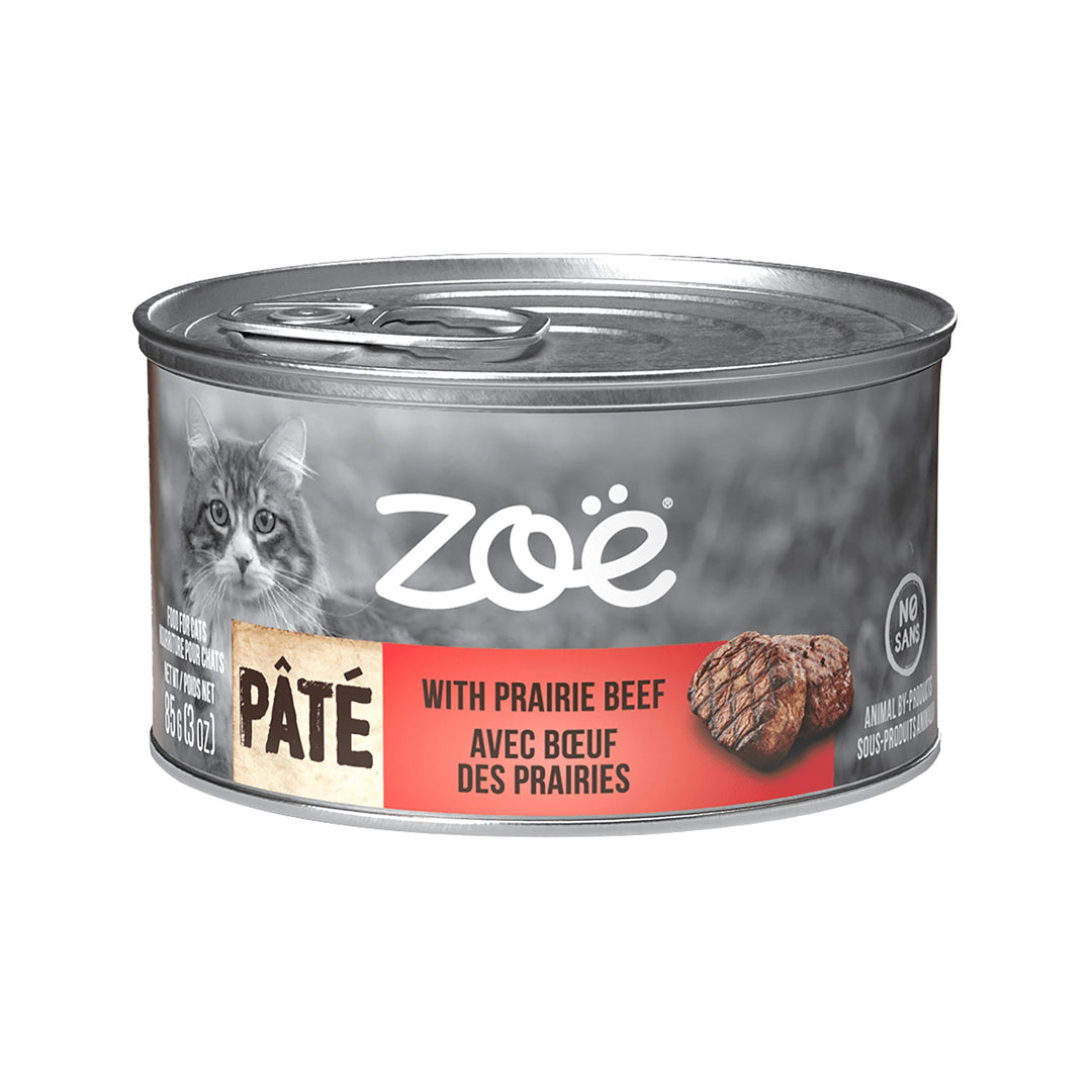 Zoë - Pâté de Boeuf des Prairies - Nourriture Humide pour Chats Adultes
