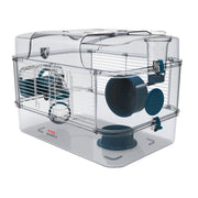 ZOLUX Cage Solo Rody 3 pour Hamster, 1 Étage, Bleue