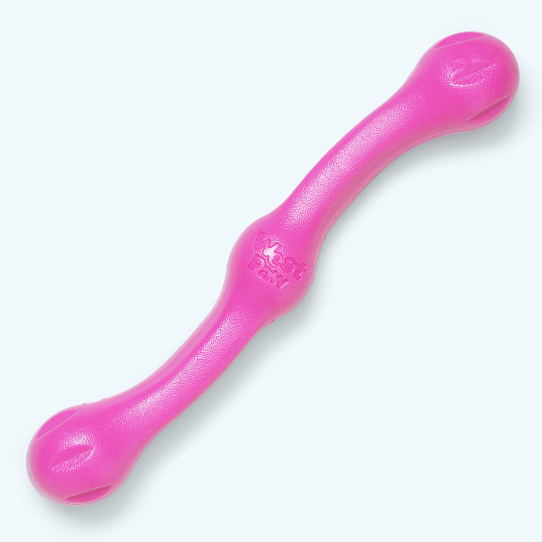 WEST PAW Jouet Chien Zogoflex Echo Zwig Rose L