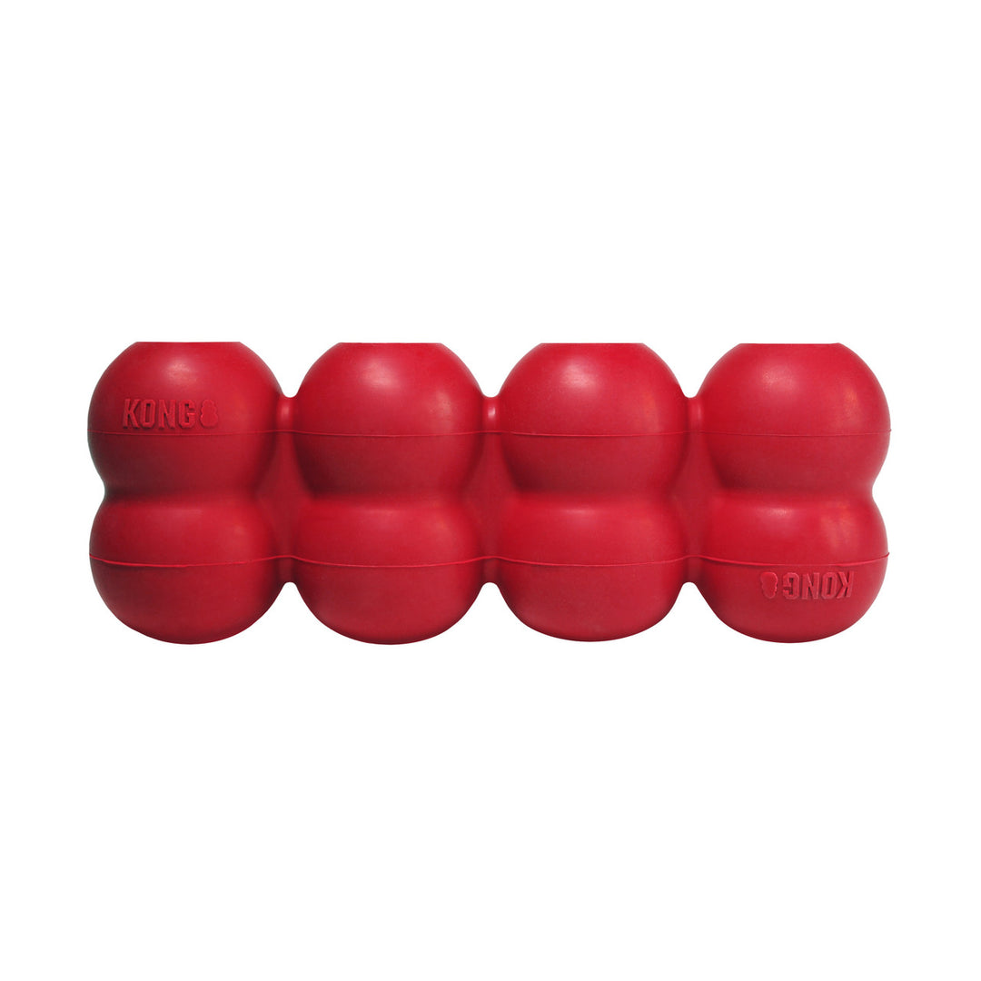 Kong Goodie Ribbon - Jouet à Mâcher en Caoutchouc Rembourrable pour Chiens