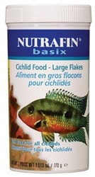 NUTRAFIN BASIX Nourriture Gros Flocons Base Cichlidés L 170g
