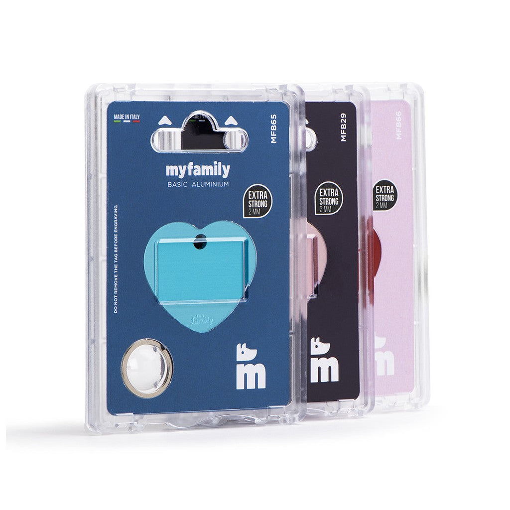 MFC Basic L Coeur Aluminium Bleu
