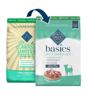 Blue Basics - Agneau et Pomme de Terre - Nourriture Sèche Sans Grains à Ingrédients Limités avec Bouchées LifeSource pour Chiens de Petites Races