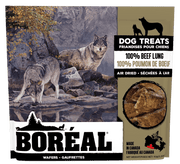 Boréal - 100% Poumon de Boeuf Séchées à l'Air - Gâteries pour Chiens