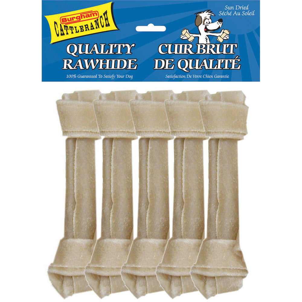 Cattleranch - Os de Cuir Brun Noué - Gâteries pour Chiens
