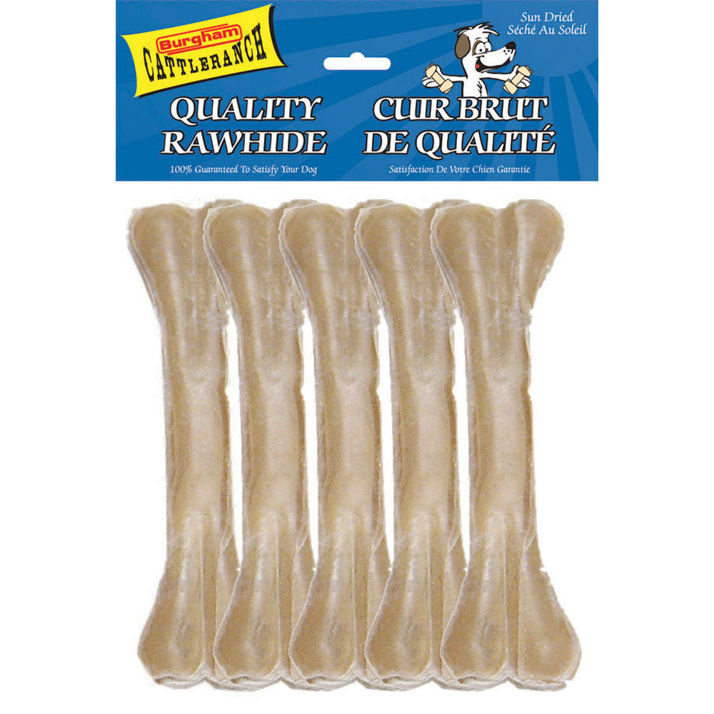 Cattleranch - Os de Cuir Brun Pressé - Gâteries pour Chiens