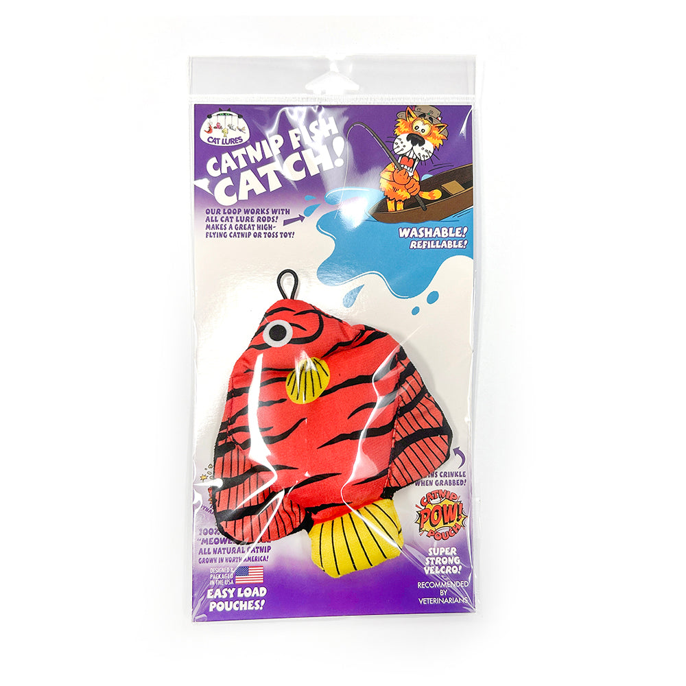Cat Lures - Leurre Poisson-Ange pour Tige Agace-Chat - Jouet pour Chats