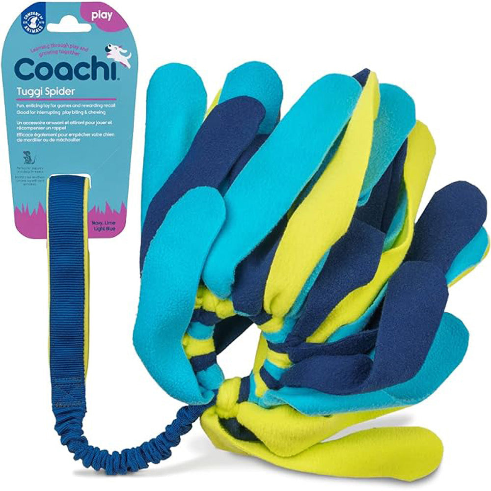 Coachi - Jouet Interactif Tuggli Spider pour Chiens, 24.5"