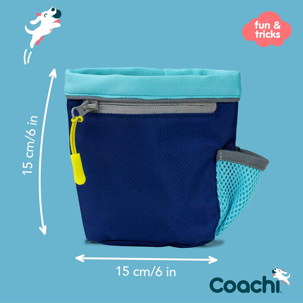 Coachi - Sac à Gâteries Train & Treat - Accessoire de Dressage pour Chiens