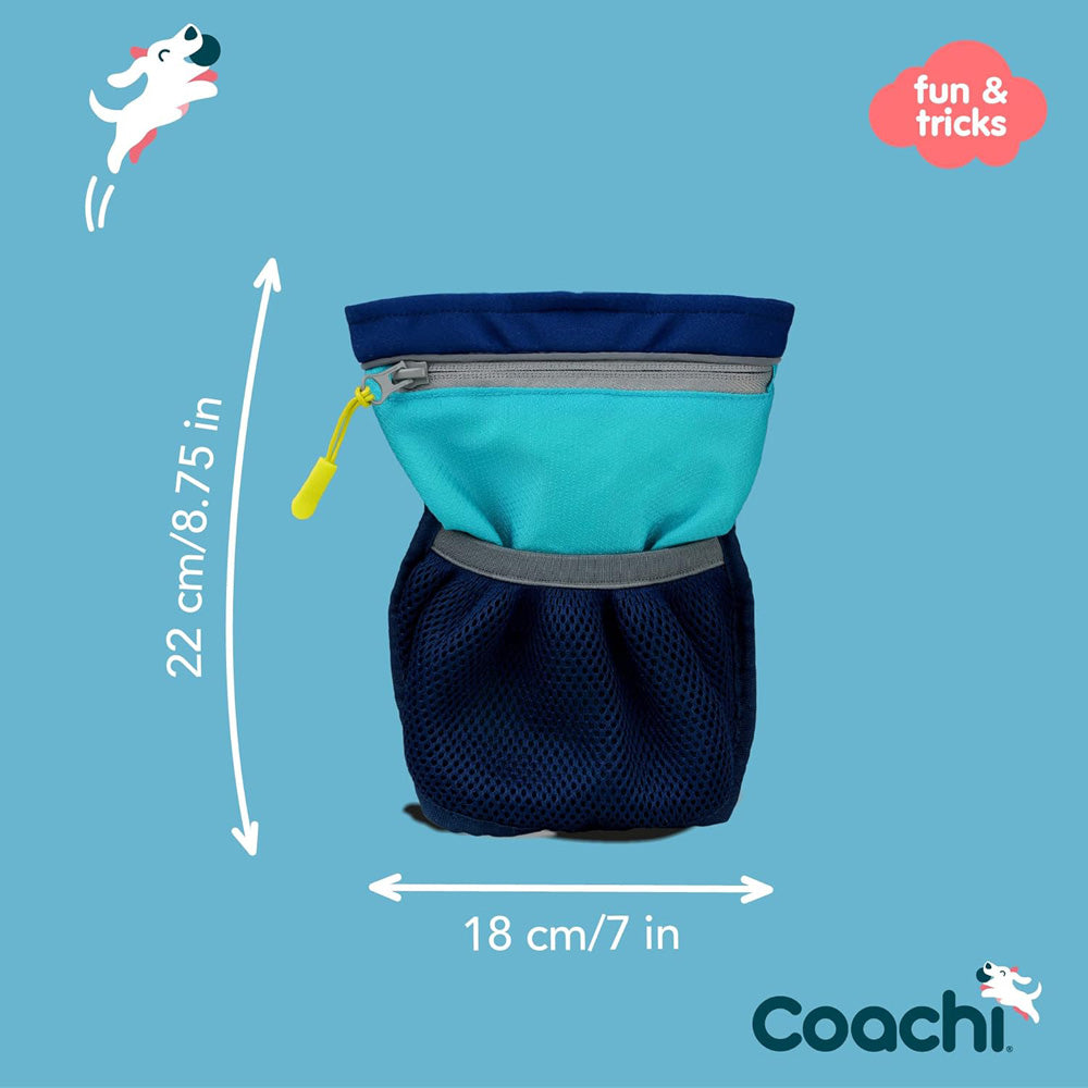 Coachi - Sac à Gâteries Pro Train & Treat - Accessoire de Dressage pour Chiens