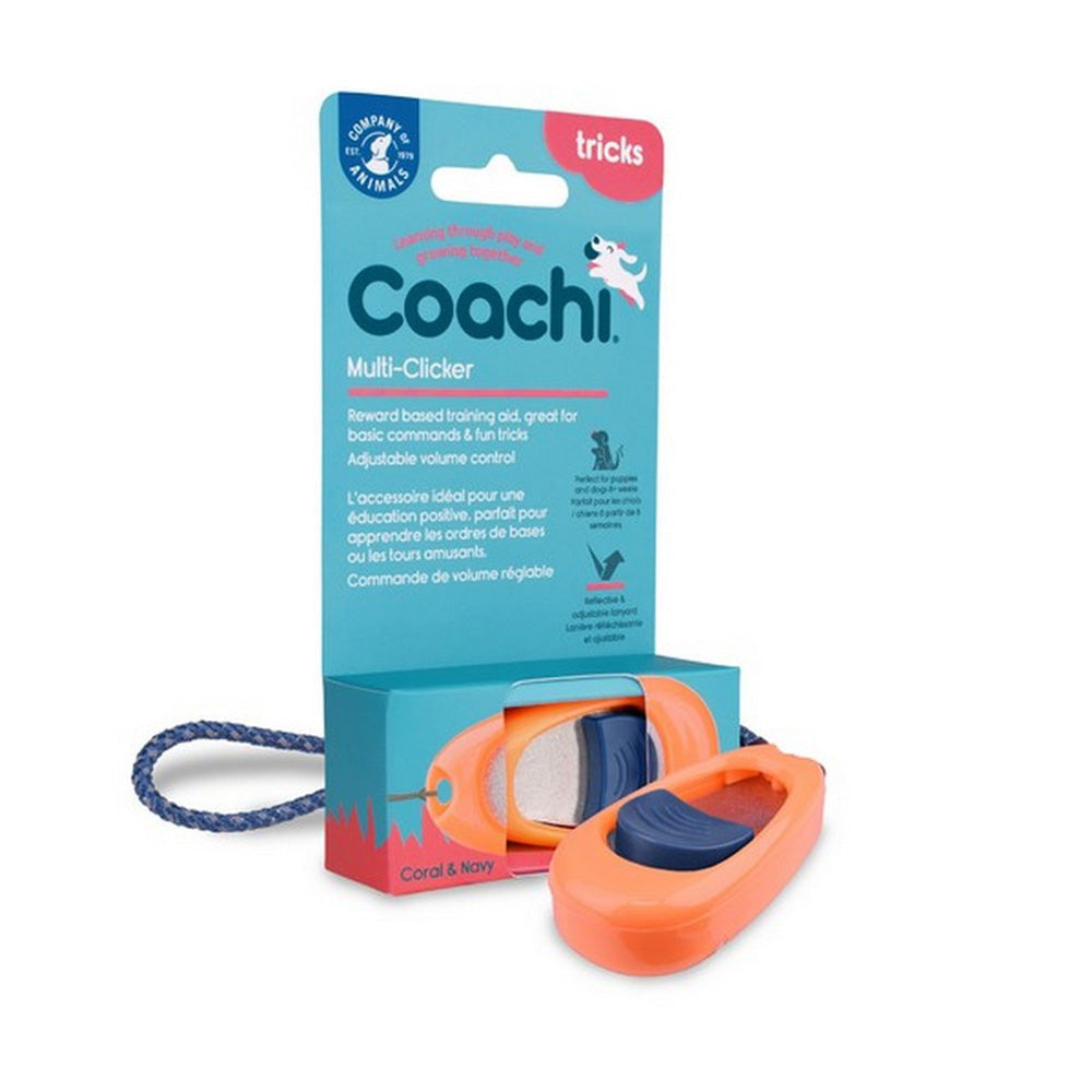 Coachi - Multi-Clicker - Accessoire de Dressage pour Chiens