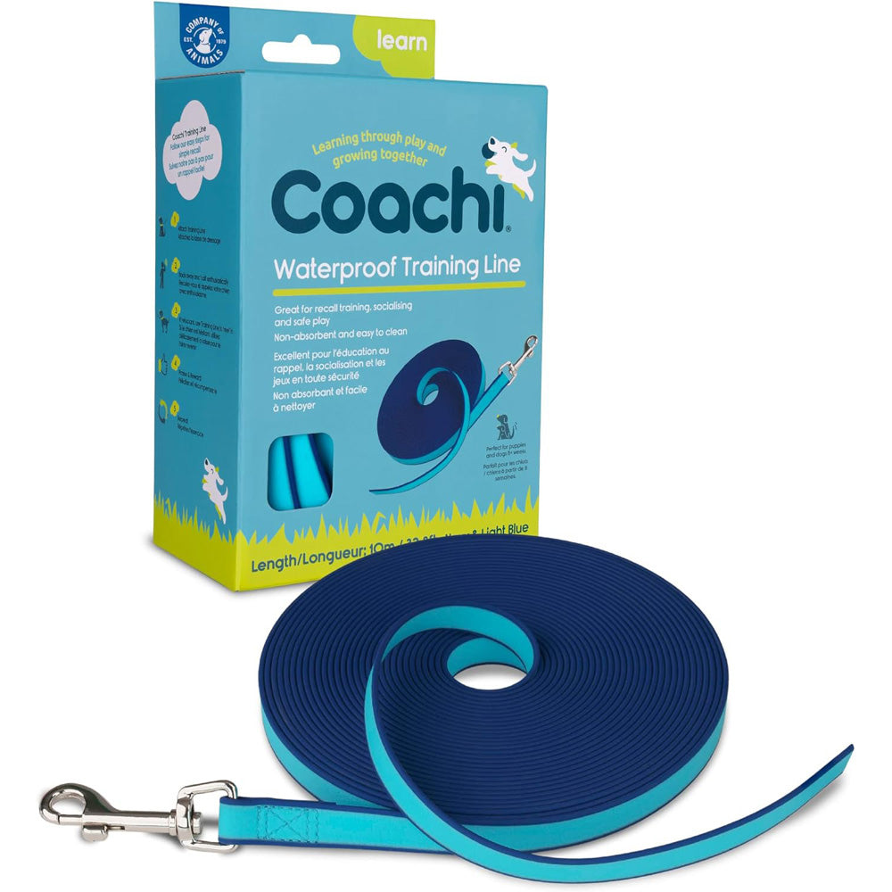 Coachi - Ligne d'Entraînement Étanche - Accessoire de Dressage pour Chiens