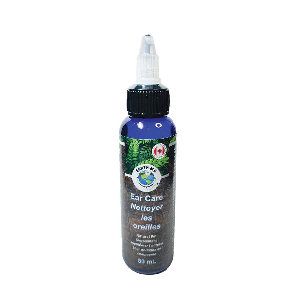 Earth MD - Soins des Oreilles - Traitement Naturel pour Chiens et Chats