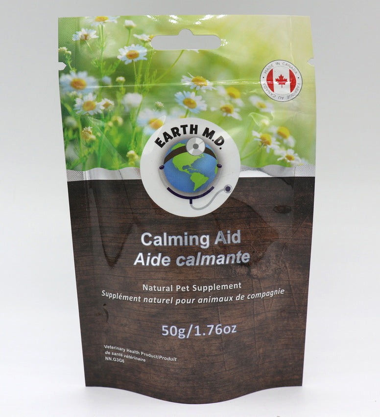Earth MD - Aide Calmante - Supplément Naturel pour Chiens et Chats