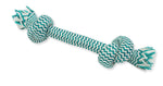 Voir l’image dans la galerie, Mammoth Flossy Chews - Corde à 2 Noeuds en Forme d'Os Extra Fraîche - Jouet Interactif à Mâcher pour Chiens