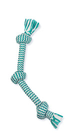 Voir l’image dans la galerie, Mammoth Flossy Chews - Corde à 3 Noeuds en Forme d'Os Extra Fraîche - Jouet Interactif à Mâcher pour Chiens