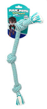 Voir l’image dans la galerie, Mammoth Flossy Chews - Corde à 3 Noeuds en Forme d'Os Extra Fraîche - Jouet Interactif à Mâcher pour Chiens
