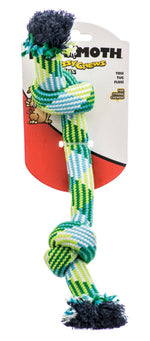 Voir l’image dans la galerie, Mammoth Flossy Chews - Corde Tressée à 2 Noeuds en Forme d'Os Extra Fraîche - Jouet Interactif à Mâcher pour Chiens
